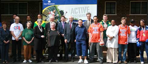 Lord Triesman at Paddington Recreation Ground